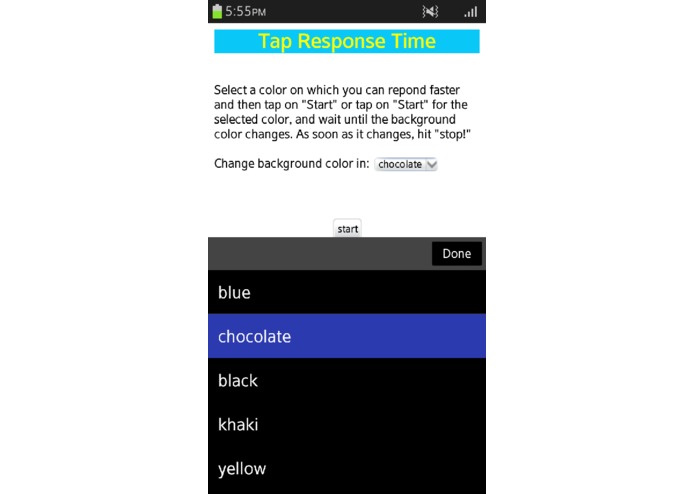 Tap Response Time – screenshot 4