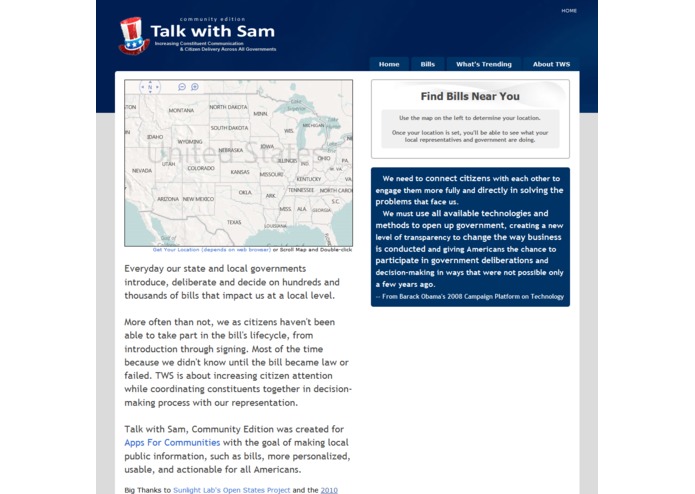 Talk with Sam – screenshot 1