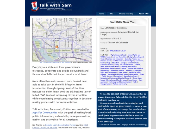 Talk with Sam – screenshot 2