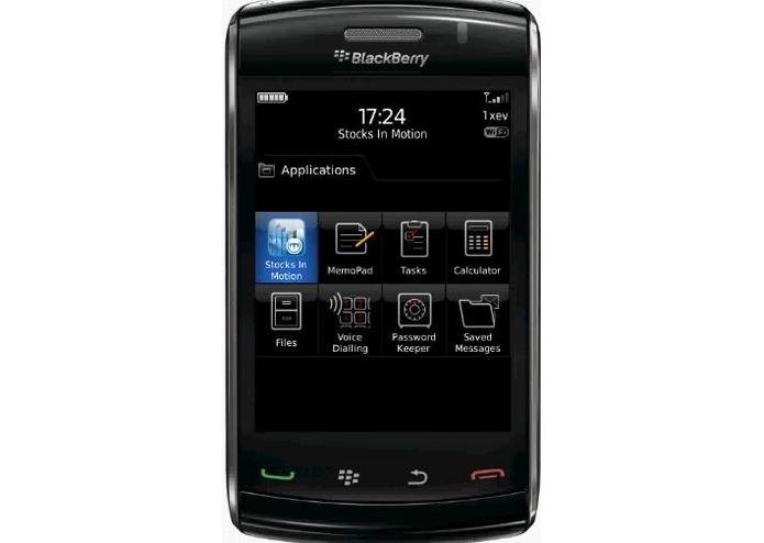 StocksInMotion for BlackBerry – screenshot 1
