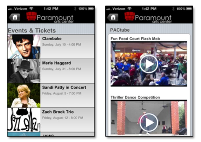Mobile Apps for Venues – screenshot 2