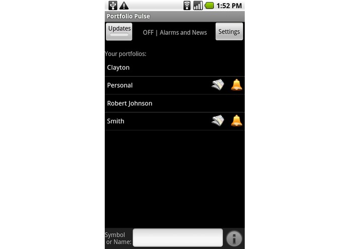 Portfolio Pulse – screenshot 1