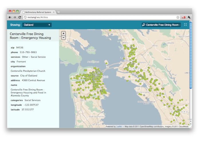 Open211 – screenshot 1
