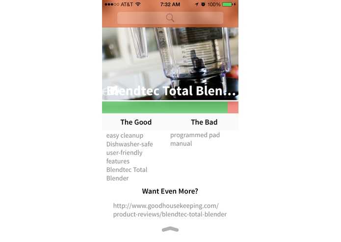 Orange: Juicy product review goodness based on machine learning – screenshot 5