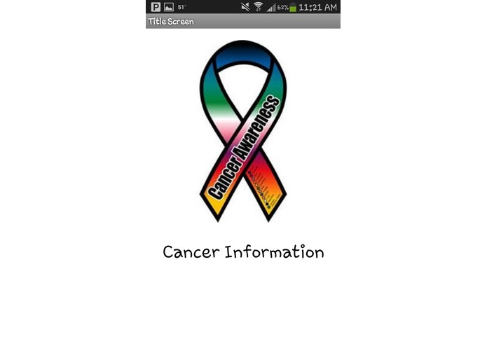 Cancer Information – screenshot 1
