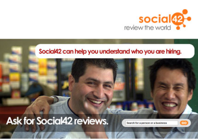 Social42: Creating Entry-Level Job Opportunities through Highly-Accessible Professional Reviews – screenshot 1