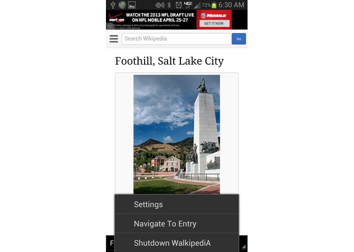 WalkipediA – screenshot 3