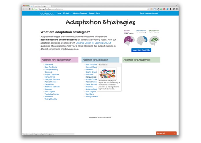 Goalbook Toolkit - Empowering Teachers to Differentiate for All Students – screenshot 3