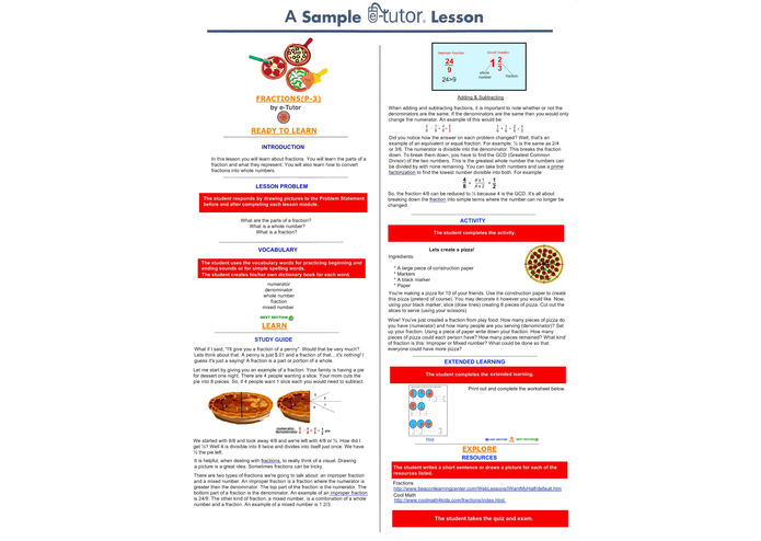 eTutor Online Learning – screenshot 3