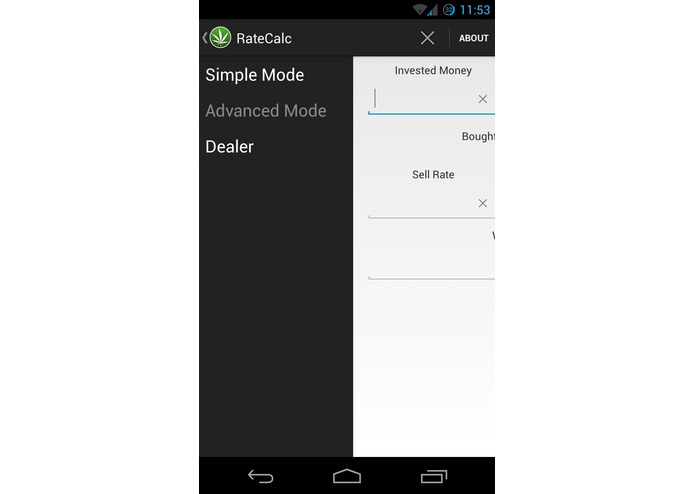 RateCalc – screenshot 4
