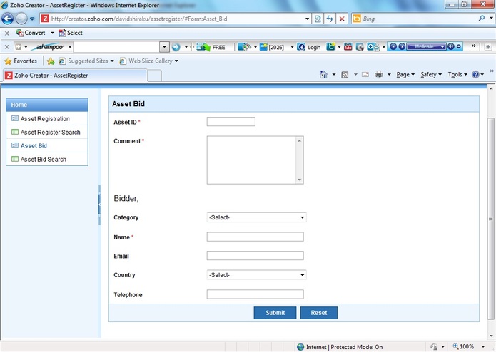 Donation Asset Register – screenshot 3