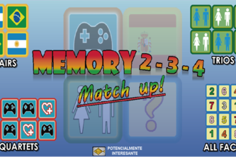 Memory 2-3-4 match up!