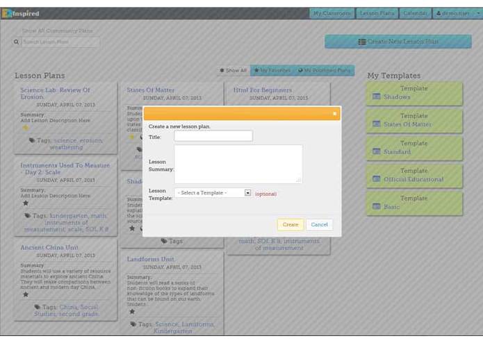 EdInspired – screenshot 2