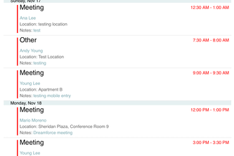 Location Based Meeting Planner