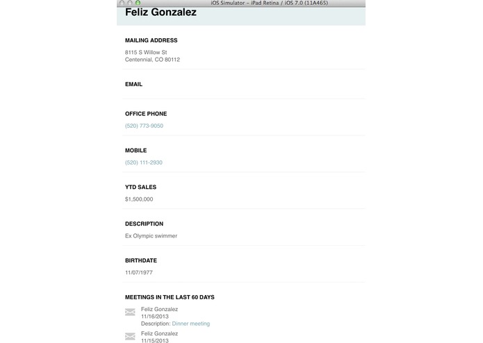 Location Based Meeting Planner – screenshot 4