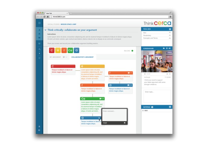ThinkCERCA: Critical Thinking and Argumentation in Math – screenshot 4