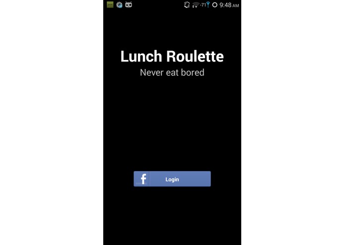 LunchRoulette – screenshot 1