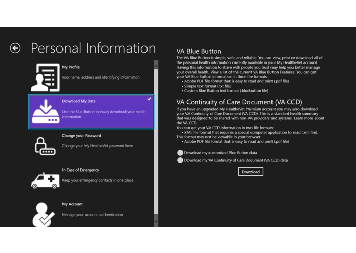 Veteran Hub – screenshot 5