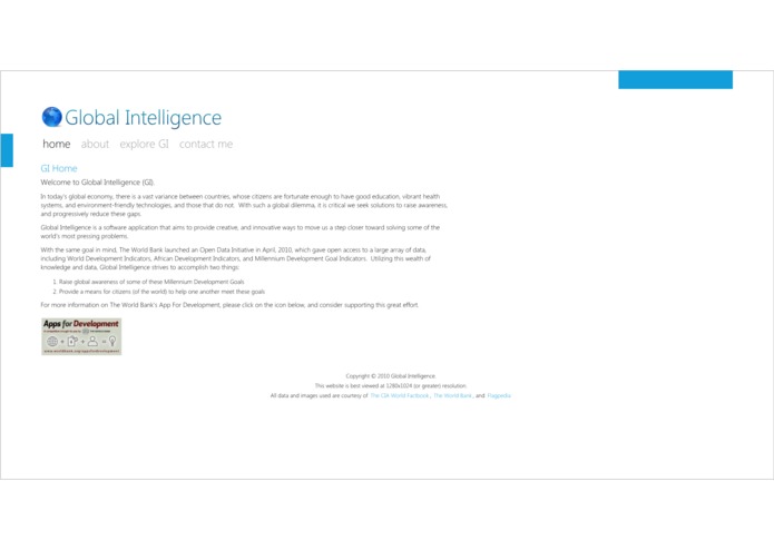 Global Intelligence – screenshot 1