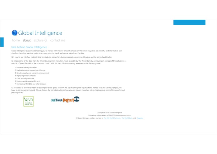 Global Intelligence – screenshot 2