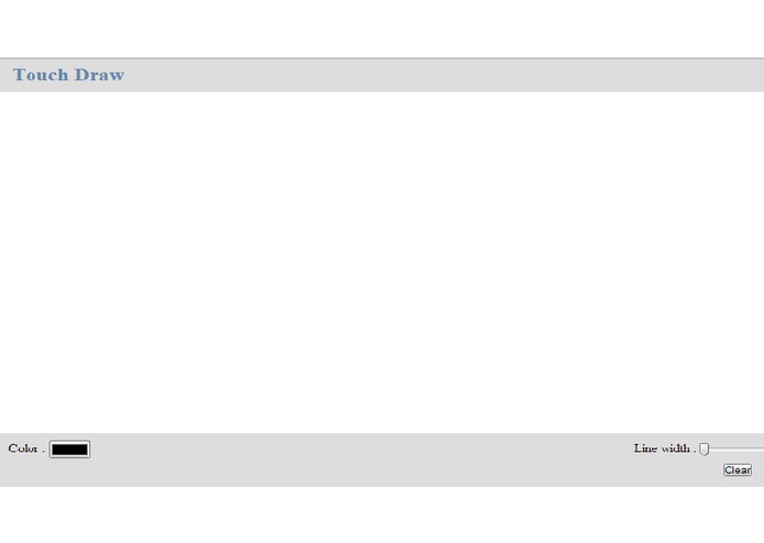 TouchDraw – screenshot 1
