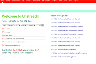 Chatreach: Replace the Brochure Rack