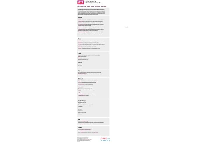CityGroups – screenshot 1