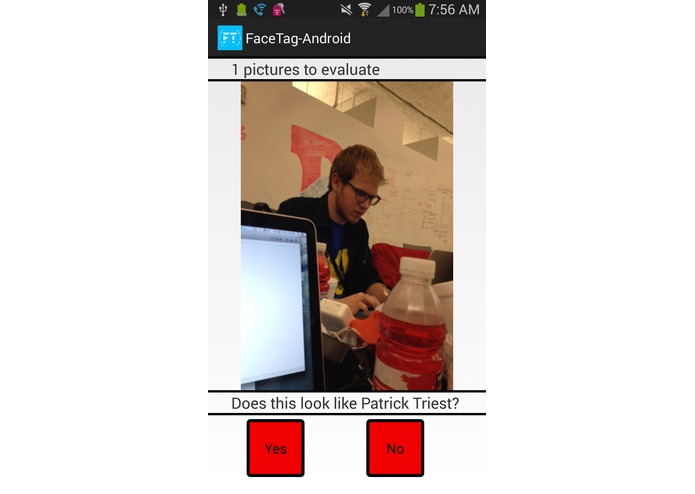 FaceTag – screenshot 1