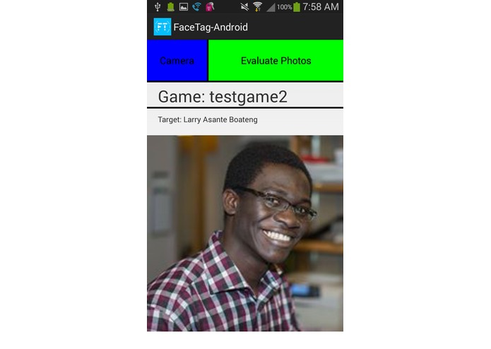 FaceTag – screenshot 2