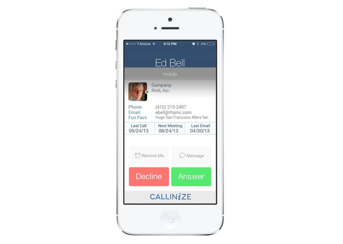 Callinize Salesforce Sync – screenshot 1