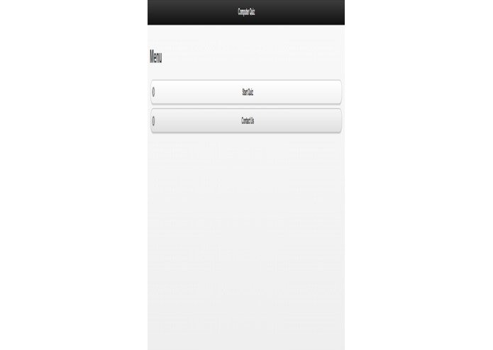 computer quiz – screenshot 1