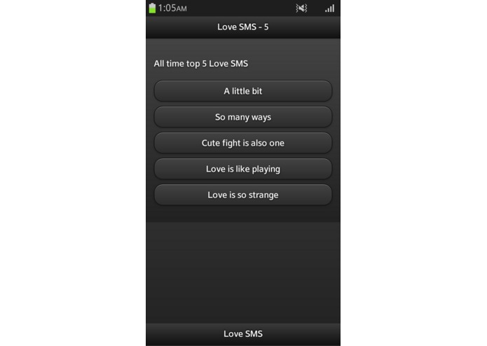 Love SMS - 5 – screenshot 1