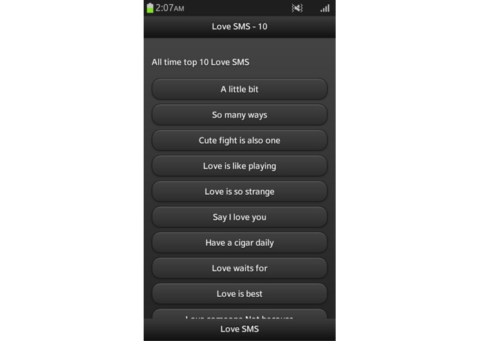 Love SMS - 10 – screenshot 3