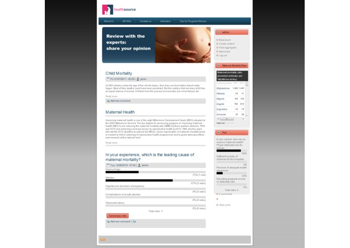 Health Source App – screenshot 1