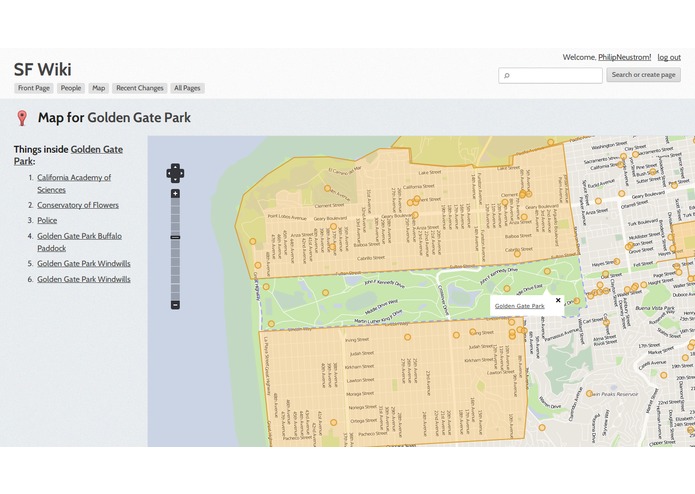 LocalWiki – screenshot 3