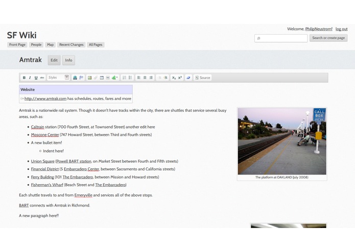 LocalWiki – screenshot 4