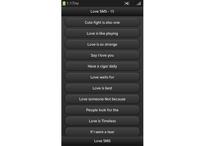Love SMS - 15 – screenshot 3