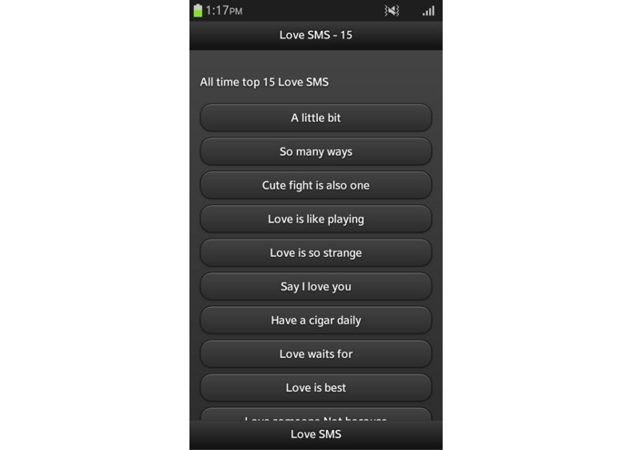 Love SMS - 15 – screenshot 4