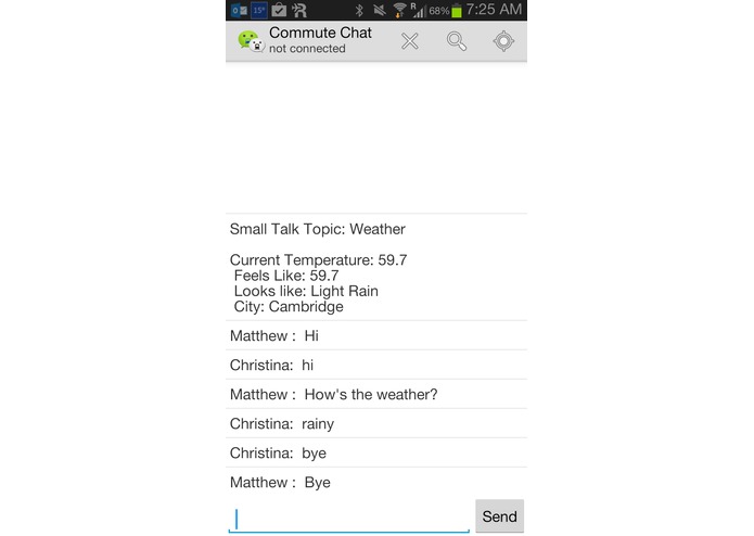 Commuter Chat – screenshot 4