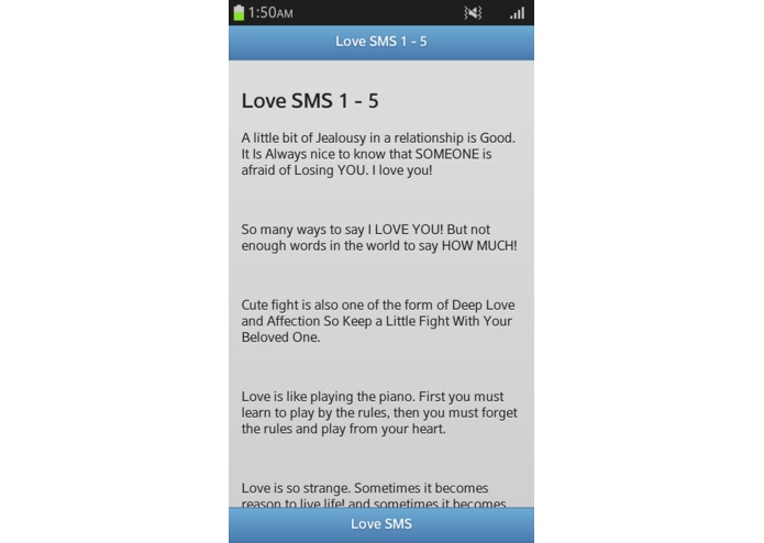 Love SMS - 25 – screenshot 3