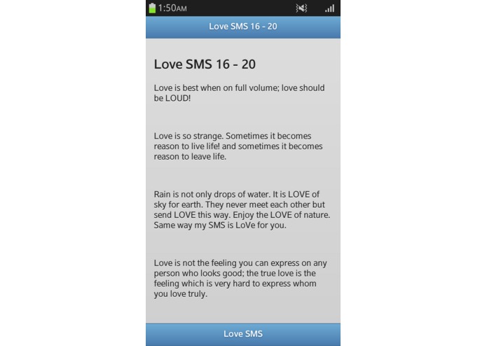 Love SMS - 25 – screenshot 4