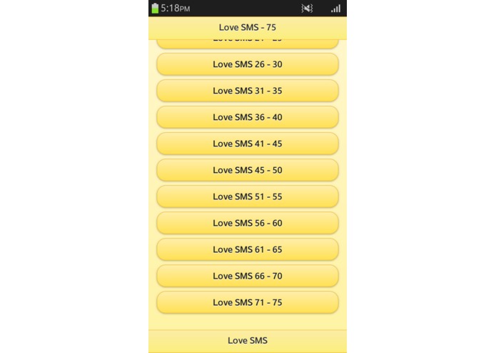 Love SMS - 75 – screenshot 1
