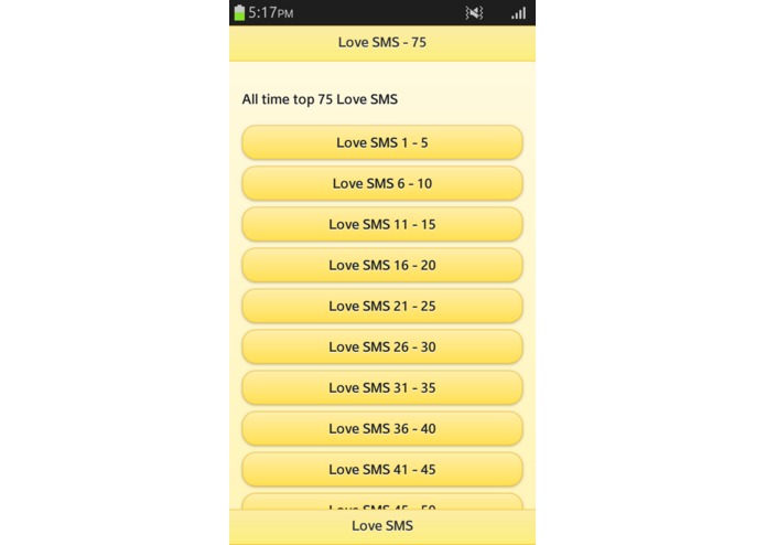 Love SMS - 75 – screenshot 2