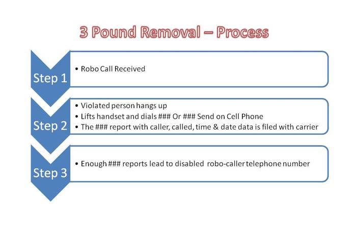 3 Pound Reporting Process  – screenshot 1