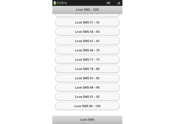 Love SMS - 100 – screenshot 3