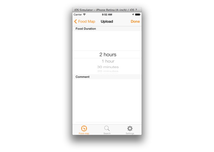 FoodFinder – screenshot 4