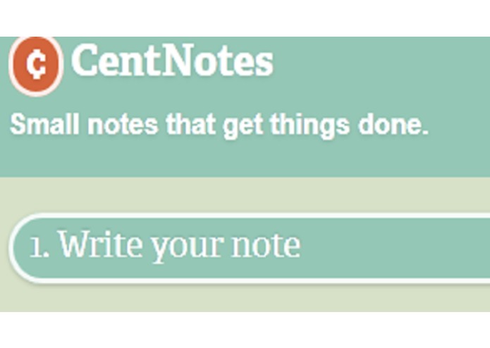Cent notes – screenshot 3