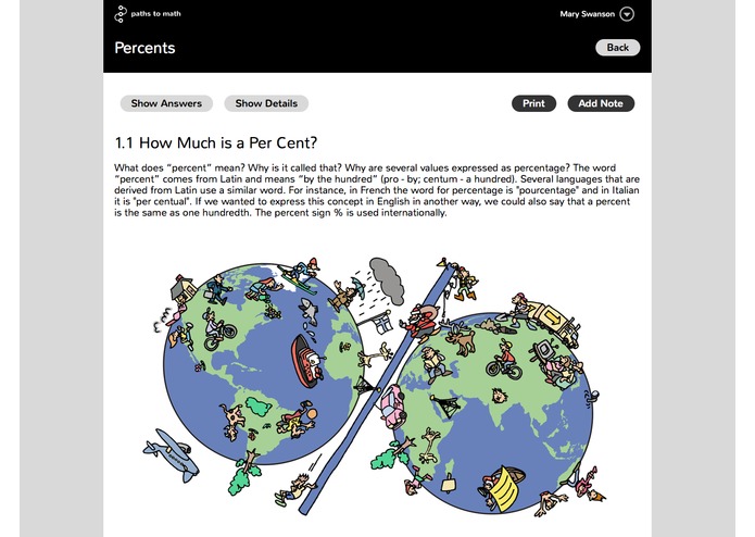 Paths to Math – screenshot 1
