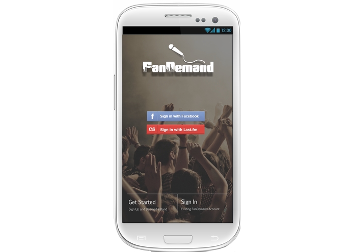 FanDemand – screenshot 1