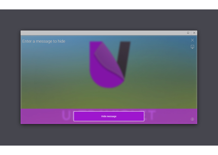 Ultraviolet - Steganography for Chrome – screenshot 3